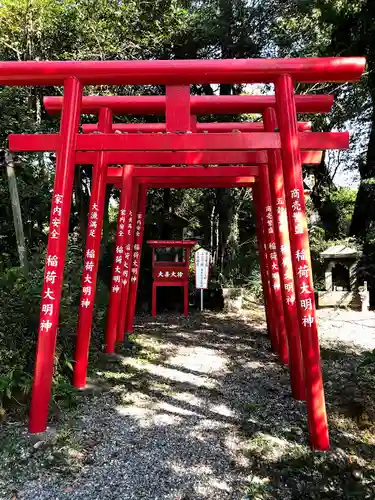 今山大師寺の鳥居