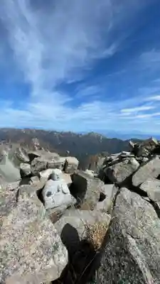 穂高神社嶺宮の仏像