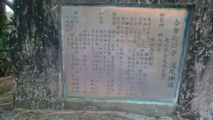 今市瀧尾神社の歴史