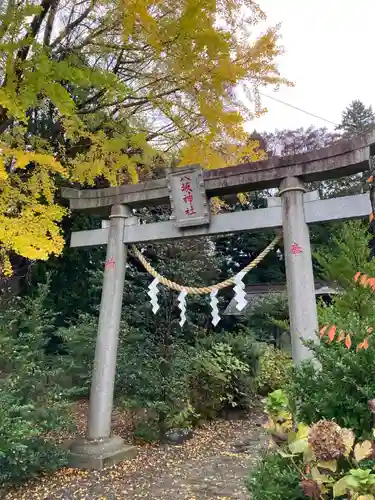 子鍬倉神社の鳥居