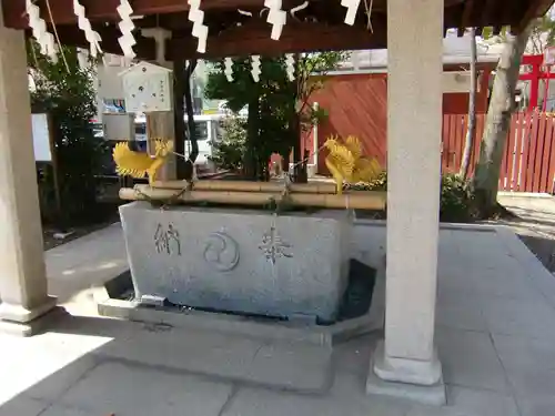 富岡八幡宮の手水舎