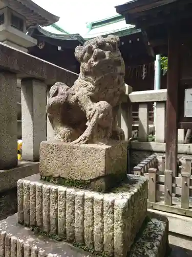 鐵砲洲稲荷神社の狛犬