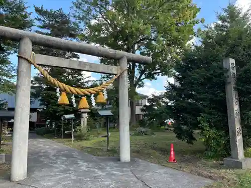 帯広三吉神社の鳥居
