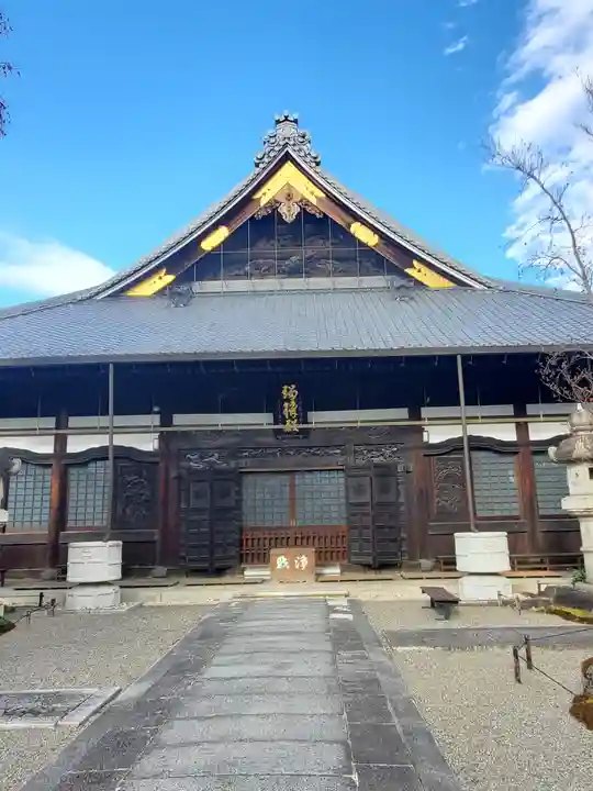 善徳寺の本殿・本堂