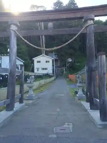 鵜住神社の鳥居