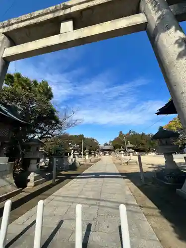 白鳥神社の鳥居