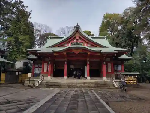 世田谷八幡宮の本殿