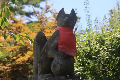 開成山大神宮の狛犬