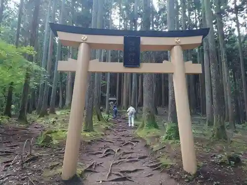 御岩神社の鳥居