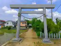 神明加茂社(千秋町加茂)の鳥居