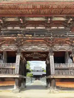酒見寺の山門・神門