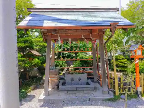 尾張猿田彦神社の手水