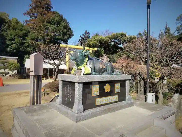 水海道天満宮の狛犬