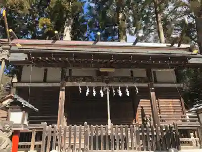 奥氷川神社の本殿・本堂