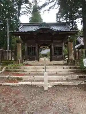 有明山神社の山門・神門