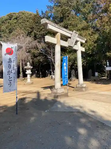 伏木香取神社の鳥居