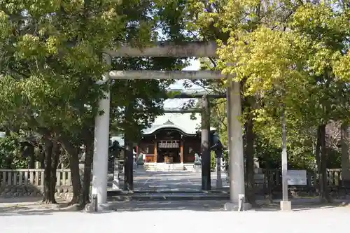 溝旗神社（肇國神社）の鳥居