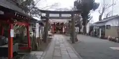 龍ケ崎八坂神社の鳥居