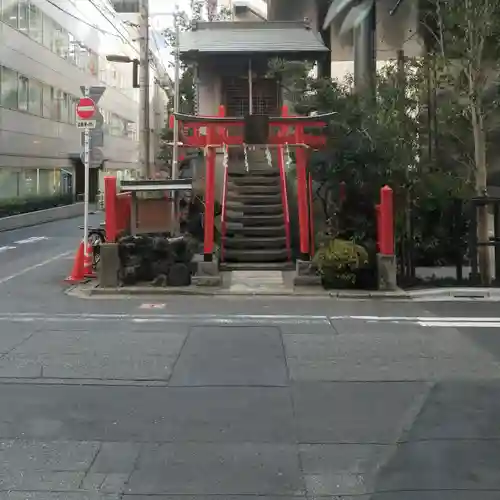 講武稲荷神社の鳥居