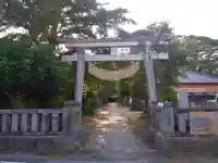 諏訪大神の鳥居