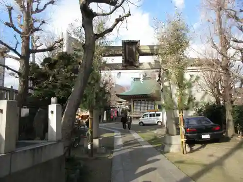 白鬚神社の鳥居