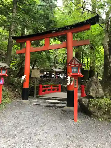 貴船神社奥宮の鳥居