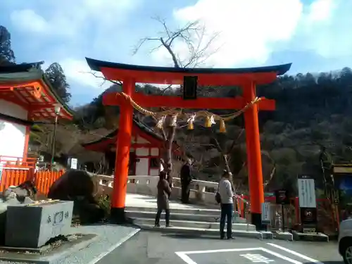 金櫻神社の鳥居