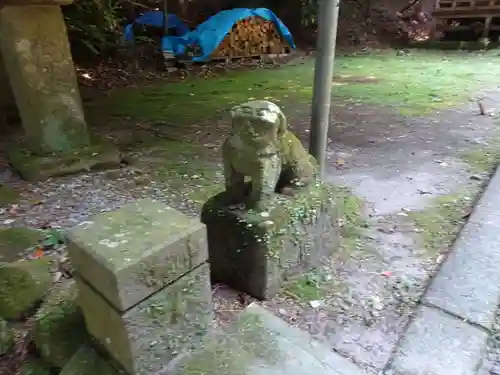 潮嶽神社の狛犬