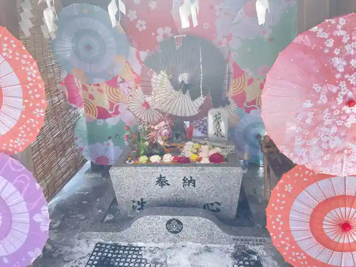 札幌諏訪神社の手水舎