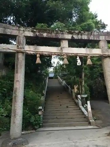 玉作湯神社の鳥居