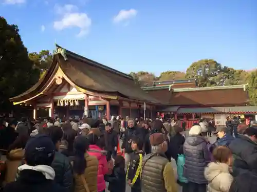津島神社の初詣
