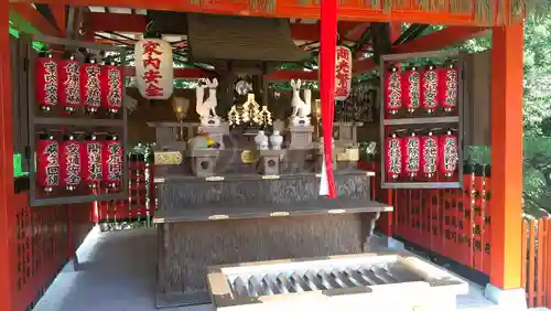 地主神社の末社