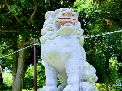 菊田神社の狛犬