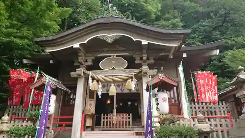 石川町諏訪神社の本殿