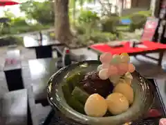 白峰宮の食事