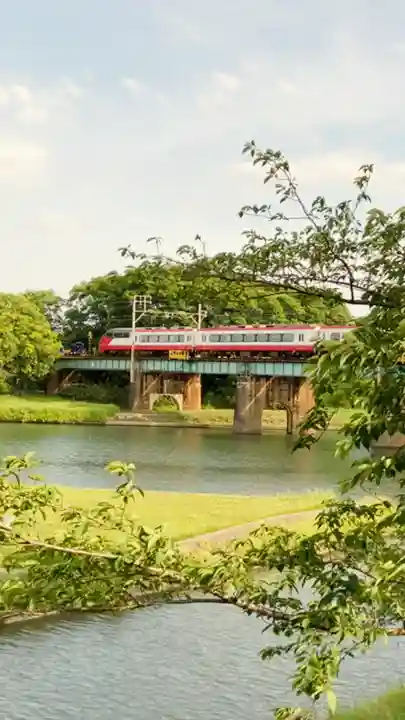 龍城神社の周辺