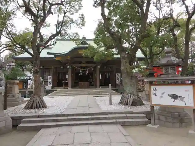 高津宮の本殿・本堂