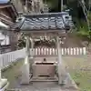 長谷部神社の手水舎
