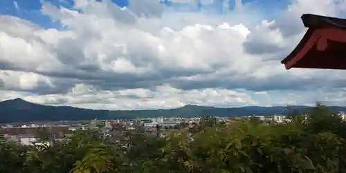 建勲神社の景色