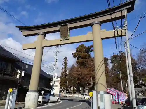 武水別神社の鳥居