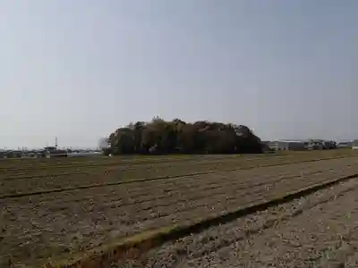 白堤神社の周辺