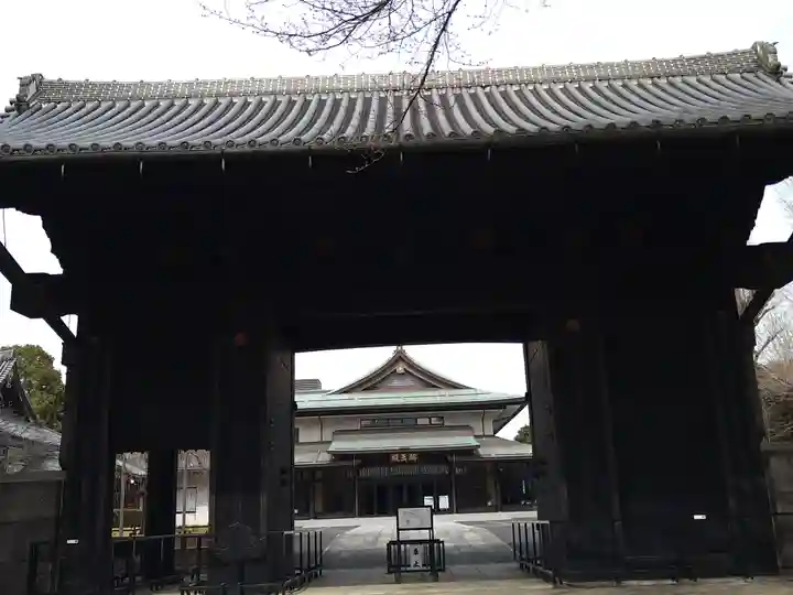 輪王寺両大師堂(寛永寺輪王殿)の山門・神門