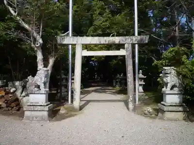 竹神社の鳥居