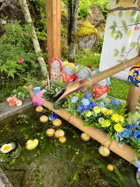 陽林寺の手水舎