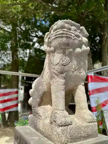 夜疑神社の狛犬