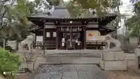 安居神社の本殿・本堂