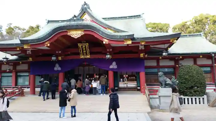 西宮神社の本殿・本堂