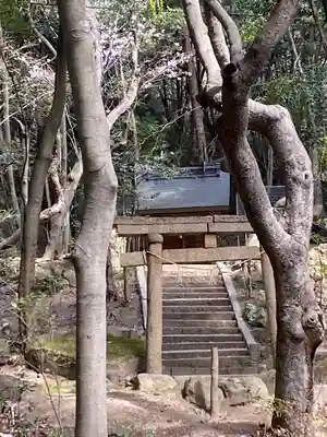 早瀧比咩神社の鳥居