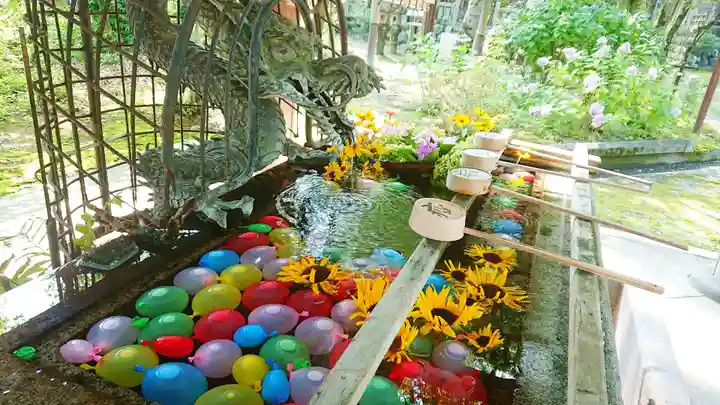 若宮神明社の手水舎