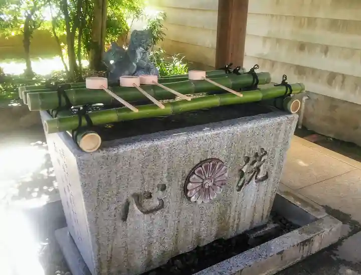 居木神社の手水舎